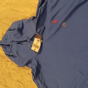 RALPH LAUREN MEN HOODED T SHIRT